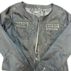 値下げ中‼️【美品✨】CECIL McBEE 黒 MA-1ジャケット スタッズ付き