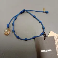 新品　COMME CA MEN ブレスレット ブルー　ブレスレット