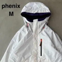 【phenix】フェニックス　M　スキー　スノボ　ジャケット　白　総柄