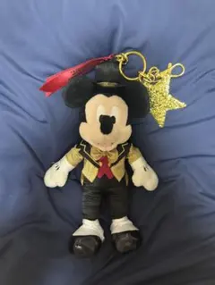 ディズニーストア 東京ディズニーリゾート店25周年 ミッキーぬいぐるみストラップ