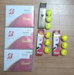 ブリヂストン スーパーストレート 36個（新品）＋3スリーブ（ラインマークあり）のサムネイル