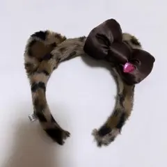 USJ キティちゃん ヒョウ柄 カチューシャ