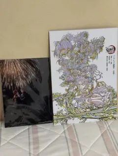 【2点セット・着払い】鬼滅の刃 入場者特典 パンフレット副読本＆イラストボード