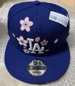 村上隆 + MLB ニューエラ 9Fifty ドジャース　スナップバック ハット