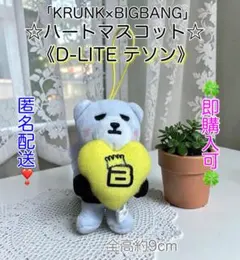 ✨♦️4⚛️BIGBANG KRUNK×BIGBANG D-LITE テソン セット 2026年最新】BIGBANG KRUNK テソン D-LITE ぬいぐるみの人気アイテム