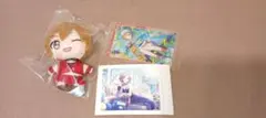プロセカ　メイコぷちぬいマスコット、ウェハースカード（あきと＆司）、ぱしゃこれ
