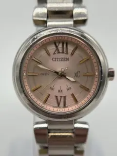 ★CITIZEN XC レディース腕時計 ピンク ソーラー時計
