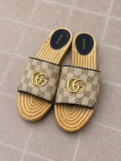 GUCCI GGマーモント エスパドリーユ サンダルのサムネイル
