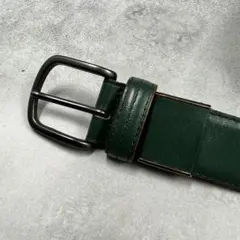 Christian Dior レザー グリーン レディース ベルト 8094