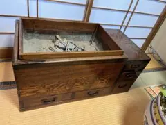 長火鉢 木製 アンティークのサムネイル