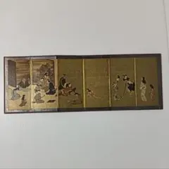 国宝　彦根屏風 ミニ屏風 井伊家資料保存会　工芸画 日本画