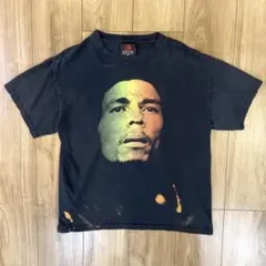 Bob Marley ボブ・マーリー Tシャツ ZIONタグ ブラック Mのサムネイル