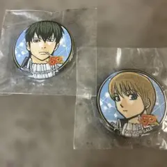 銀魂　缶バッジ　沖田総悟と土方十四郎 ジャンプショップ50周年の特典