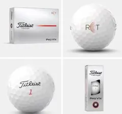 新品‼️タイトリスト プロV1x レーダーキャプチャーテクノロジー 2スリーブ