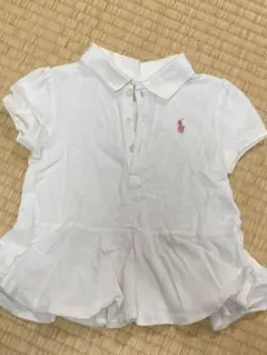 ポロラルフローレン フリル付きポロシャツ