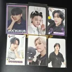 ATEEZ アチズ ウヨン トレカ 6枚セット