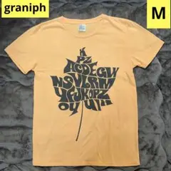 graniph　グラニフ　半袖 Tシャツ オレンジ　M