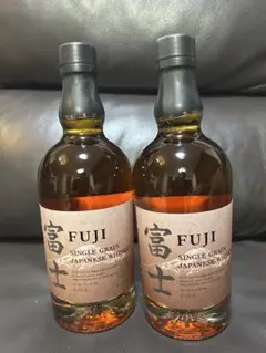 富士 FUJI ウイスキー 2本セット シングルモルト シングルブレンデッド 富士 FUJI シングルモルト＆シングルブレンデッド 2本セット - メルカリ