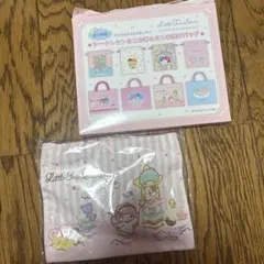 シークレットミニ巾着&ミニ手提げバッグ　リトルツインスターズ