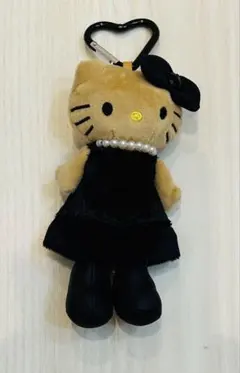 ハローキティ スタイルアップマスコット　GOGOギャル 足長　ブラック