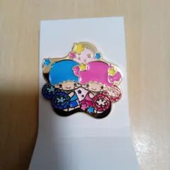 サンリオフェス2026 ピンバッジ キキララ リトルツインスターズ - メルカリ