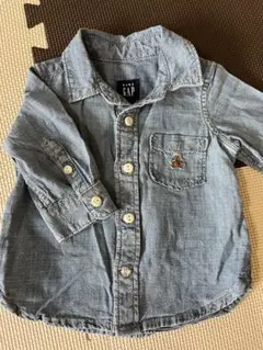 baby GAP デニム調ボタンシャツ