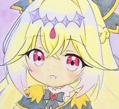 N*n様 名探偵プリキュア キュアアルカナシャドウ 森亜るるか 手描き