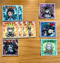 鬼滅の刃マンチョコ　無限城編　ビックリマンシール　10枚セット