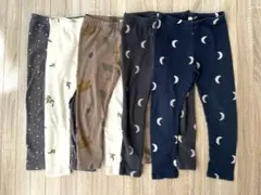 オーガニックズーorganic zoo レギンスパンツ5点セット　3-4y
