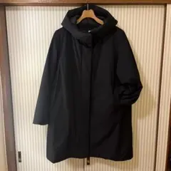 UNIQLO 濃紺 フード付きダウンコート Lサイズ