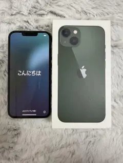 お値下げ可　Apple iPhone 13 本体 ダークグリーン お値下げ可 Apple iPhone 13 本体 ダークグリーン iPhone 13