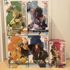 一番くじ　ジョジョの奇妙な冒険　スターダストクルセーダース STAND RUSH