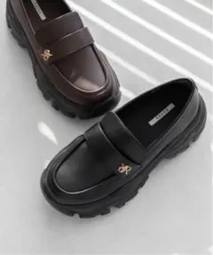 RANDA 厚底ローファー Mサイズ