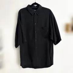 バレンシアガ　モノグラム半袖シャツ　38