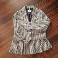 ZARA チェック柄ジャケット 152cm