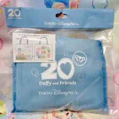 ディズニーシー　ダッフィー&フレンズ　エコバッグ　ショッピングバッグ