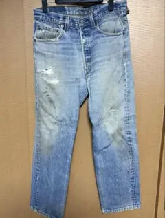 80s 90s USA製 リーバイス 501 W33 サークルR ボタン裏524