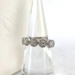 ・未使用級・スワロフスキー　指輪　Una　Angelic　約11号　箱つき 2