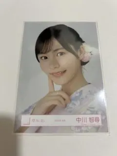 櫻坂46 中川智尋 生写真 （2025浴衣ヨリ） - メルカリ