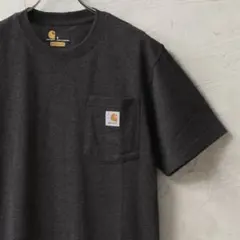 【Carhartt カーハート】ワンポイントロゴ ポケ付き半袖