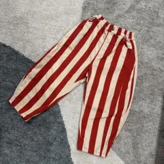 P.premier ストライプ ロングパンツ