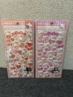 ハローキティ BONBON DROP シール　サンリオ　3Dシール