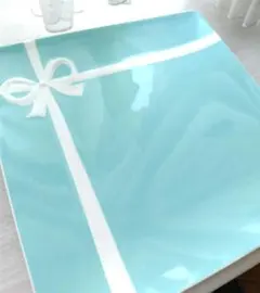 TIFFANY&Co. スクエアプレート ブルーリボン 皿のサムネイル