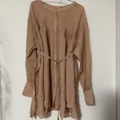 mystic 長袖 ロングシャツ ブラウスのサムネイル