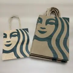 スターバックス ショップ袋　紙袋 中9枚　小1枚　バラ売り可能　最大１０枚