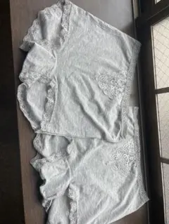 2枚セット　新品未使用品大きいサイズＬＬサイズグレー綿パンツショーツ