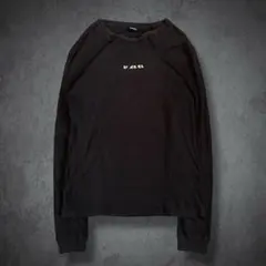 DIESEL 00s ダメージロゴ 長袖 ロンT y2k 平成 グランジ