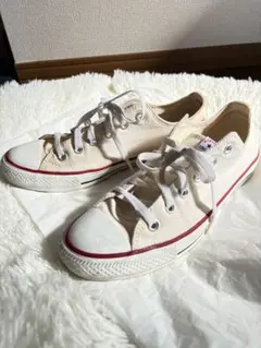 Converse All Star ローカット 25.5 コンバースオフホワイトのサムネイル