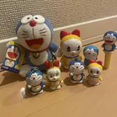 ドラえもん 平成レトロ　キーホルダー等　まとめ売り　当時品　レア