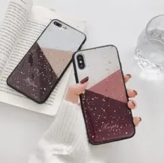 iPhoneケース スマホケース 韓国 ピンク 6/7/8/X/XS/XR